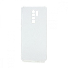 Чехол OU Unique Skid для Xiaomi Redmi 9 силикон в блистере прозрачный