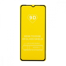 Защитное стекло Full Glass для Xiaomi Redmi 9A/9C/10A черное (Full GC) тех. пак