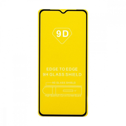 Защитное стекло Full Glass для Xiaomi Redmi 9A/9C/10A черное (Full GC) тех. пак