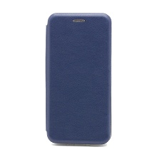 Чехол-книжка BF модельный (силикон/кожа) для Samsung Galaxy S20 синий