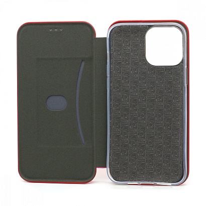 Чехол-книжка BF модельный (силикон/кожа) для Apple iPhone 13 Pro Max/6.7 красный