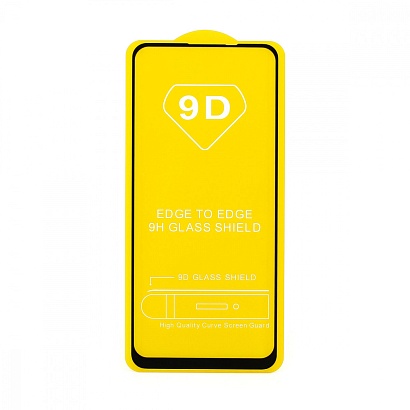 Защитное стекло Full Glass для Xiaomi Redmi Note 10/Redmi Note 10S черное (Full GC) тех. пак
