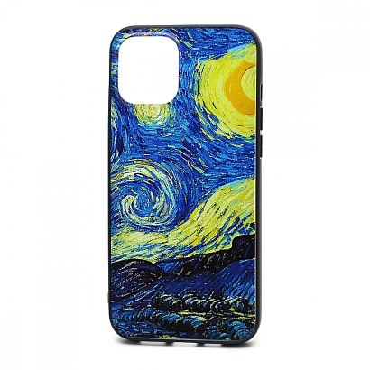 Чехол EDIVIA 3D Print (накладка/силикон-пластик) для iPhone 12 Pro Max/6.7 (020)