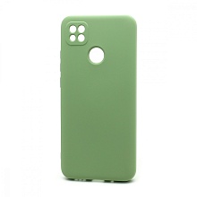 Чехол Silicone Case NEW ERA (накладка/силикон) для Xiaomi Redmi 9C/Redmi 10A зеленый