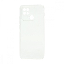 Чехол силиконовый для Xiaomi Redmi 10C прозрачный