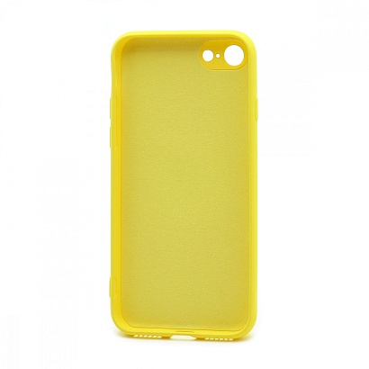 Чехол Silicone Case NEW ERA (накладка/силикон) для Apple iPhone 7/8/SE 2020 желтый