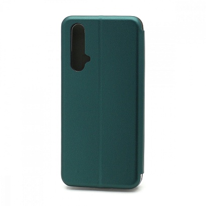 Чехол-книжка BF модельный (силикон/кожа) для Realme X3 зеленый