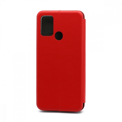 Чехол-книжка BF модельный (силикон/кожа) для Huawei Honor 9A красный