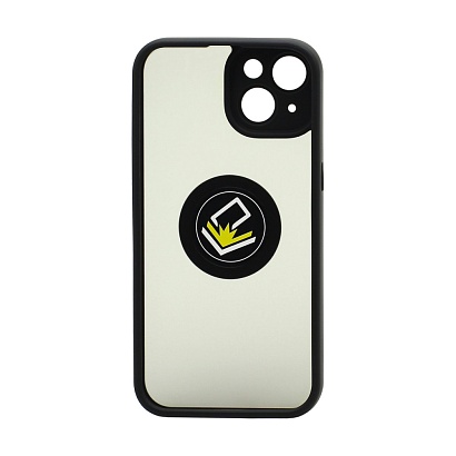 Чехол Shockproof Ring для Apple iPhone 14/6.1 (004) черный