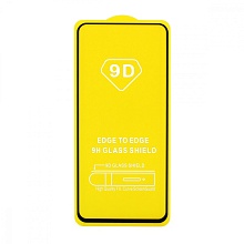 Защитное стекло Full Glass для Realme 6S черное (Full GC) тех. пак