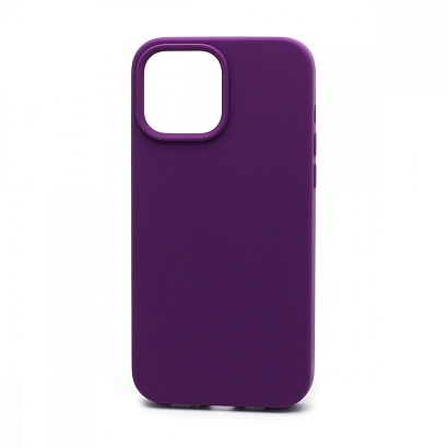 Чехол Silicone Case без лого для Apple iPhone 13 Pro Max/6.7 (полная защита) (045) фиолетовый