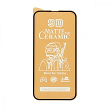 Защитная пленка Ceramic для Apple iPhone 13/13 Pro/14/6.1 матовая тех. пак