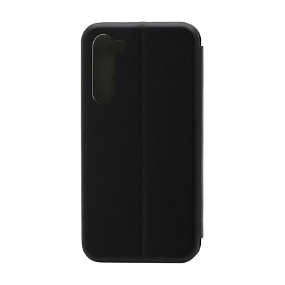 Чехол-книжка BF модельный (силикон/кожа) для Samsung Galaxy S23 Plus черный