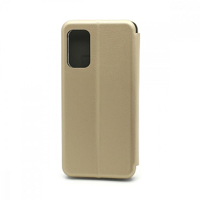 Чехол-книжка BF модельный (силикон/кожа) для Samsung Galaxy A32 4G золотистый