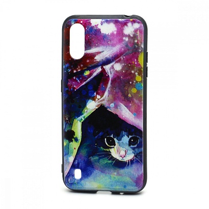 Чехол EDIVIA 3D Print (накладка/силикон-пластик) для Samsung Galaxy A01 (079)
