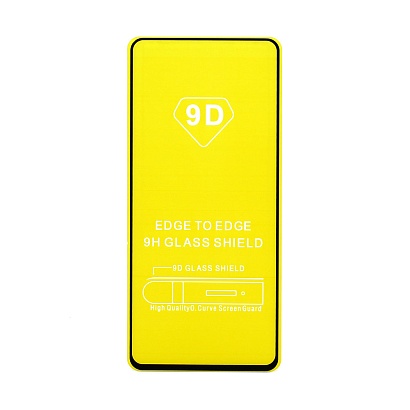 Защитное стекло Full Glass для Samsung Galaxy Note 10 Lite (N770) черное (Full GC) тех. пак