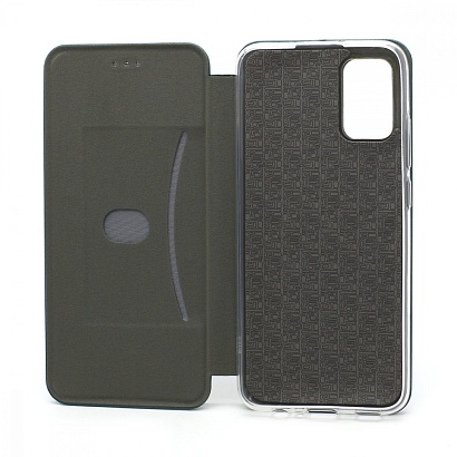 Чехол-книжка BF модельный (силикон/кожа) для Samsung Galaxy A02S/M02S зеленый
