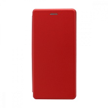 Чехол-книжка BF модельный (силикон/кожа) для Samsung Galaxy S22 Ultra красный