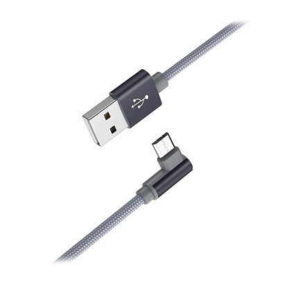 Кабель USB - Micro USB Borofone BX26 "Express" (2.4А, 100см) серый