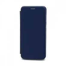 Чехол-книжка BF модельный (силикон/кожа) для Samsung Galaxy A02/M02 синий