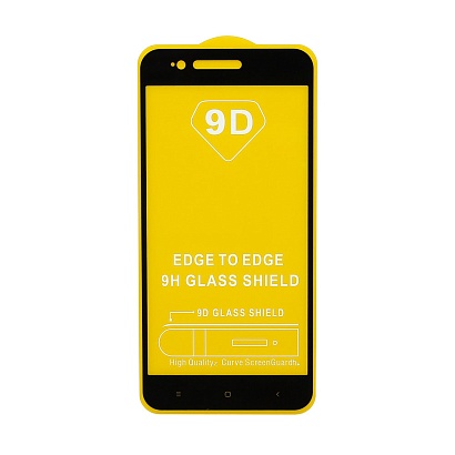 Защитное стекло Full Glass для Xiaomi Mi A1/5X черное (Full GC) тех. пак