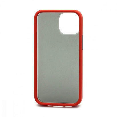 Чехол Shockproof силикон-пластик для Apple iPhone 13 Mini/5.4 красно-черный
