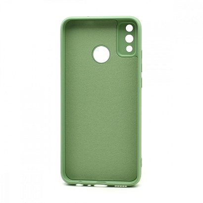 Чехол Silicone Case NEW ERA (накладка/силикон) для Huawei Honor 9X Lite зеленый