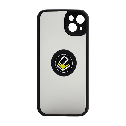 Чехол Shockproof Ring для Apple iPhone 14 Plus/6.7 (004) черный