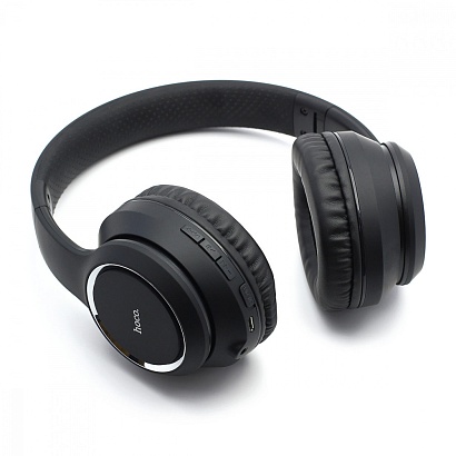 Наушники полноразмерные Bluetooth HOCO W28 черные