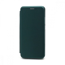 Чехол-книжка BF модельный (силикон/кожа) для Samsung Galaxy A02S/M02S зеленый