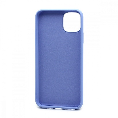 Чехол Silicone Case NEW ERA (накладка/силикон) для Apple iPhone 11 Pro Max/6.5 голубой
