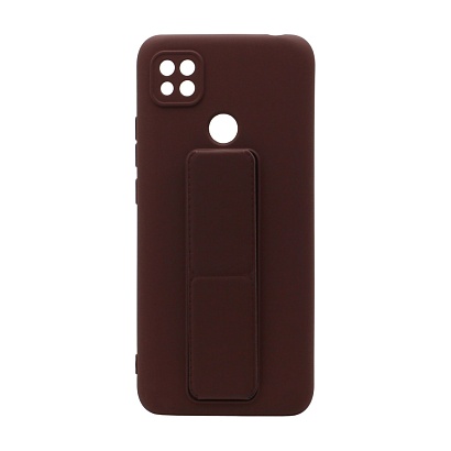 Чехол Magnetic Stend 2 для Xiaomi Redmi 9C (006) бордовый