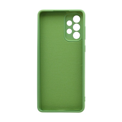 Чехол Silicone Case NEW ERA (накладка/силикон) для Samsung Galaxy A73 зеленый