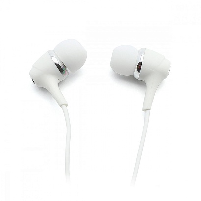 Наушники с микрофоном HOCO M-76 (3.5 mm jack) белые