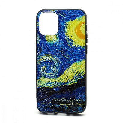 Чехол EDIVIA 3D Print (накладка/силикон-пластик) для iPhone 12 mini/5.4 (020)