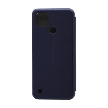 Чехол-книжка BF модельный (силикон/кожа) для Realme C21Y/C25Y синий
