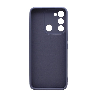 Чехол Silicone Case NEW ERA (накладка/силикон) для Tecno Spark 8C/9/Go 2022 серый