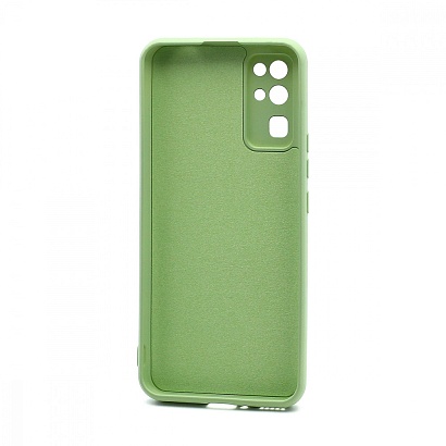 Чехол Silicone Case NEW ERA (накладка/силикон) для Huawei Honor 30 зеленый