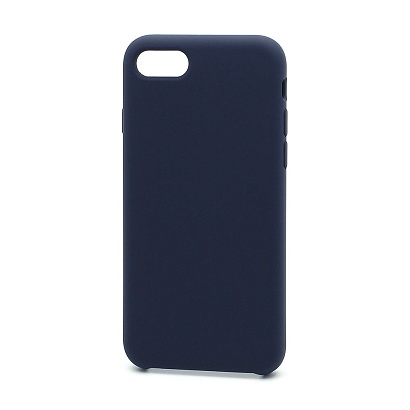 Чехол Silicone Case без лого для Apple iPhone 7/8/SE 2020 (008) темно синий