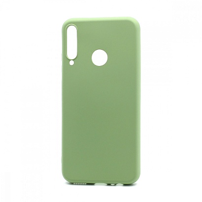 Чехол Silicone Case NEW ERA (накладка/силикон) для Huawei Honor 9C/P40 Lite E зеленый