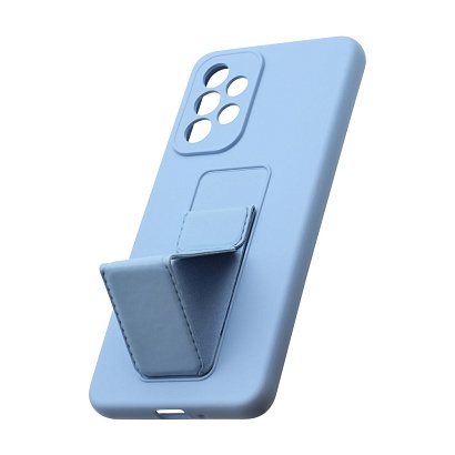 Чехол Magnetic Stend 2 для Samsung A33 (008) голубой
