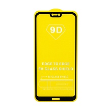 Защитное стекло Full Glass для Huawei P20 Lite черное (Full GC) тех. пак