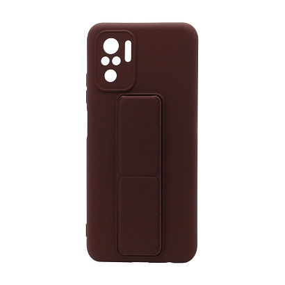 Чехол Magnetic Stend 2 для Xiaomi Redmi Note 10/Redmi Note 10S (006) бордовый