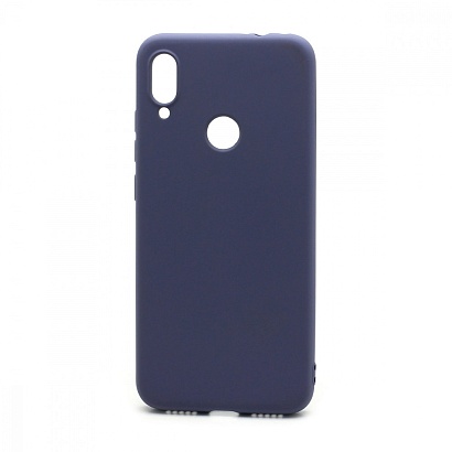 Чехол Silicone Case NEW ERA (накладка/силикон) для Xiaomi Redmi Note 7 серый