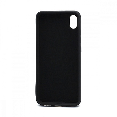 Чехол Silicone Case NEW ERA (накладка/силикон) для Xiaomi Redmi 7A черный