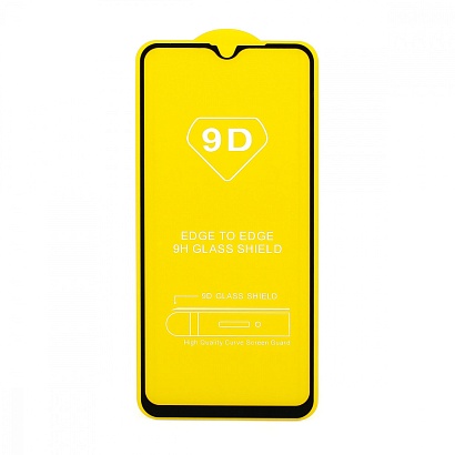 Защитное стекло Full Glass для Xiaomi Redmi 9 черное (Full GC) тех. пак