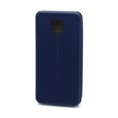 Чехол-книжка BF модельный (силикон/кожа) для Xiaomi Redmi Note 9S/ Redmi Note 9 Pro синий