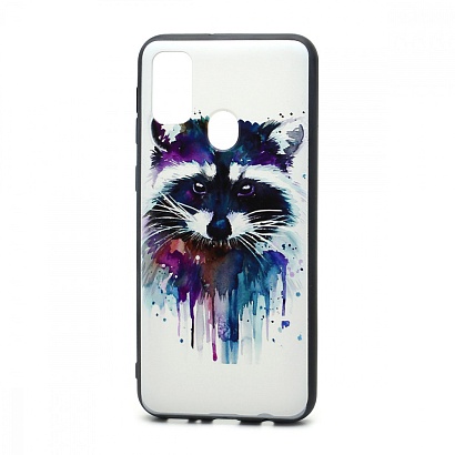 Чехол EDIVIA 3D Print (накладка/силикон-пластик) для Samsung Galaxy M21/M30S (048)