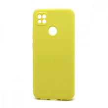 Чехол Silicone Case NEW ERA (накладка/силикон) для Xiaomi Redmi 9C/Redmi 10A желтый