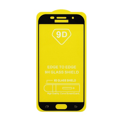 Защитное стекло Full Glass для Samsung Galaxy A5 2017 (A520) черное (Full GC) тех. пак
